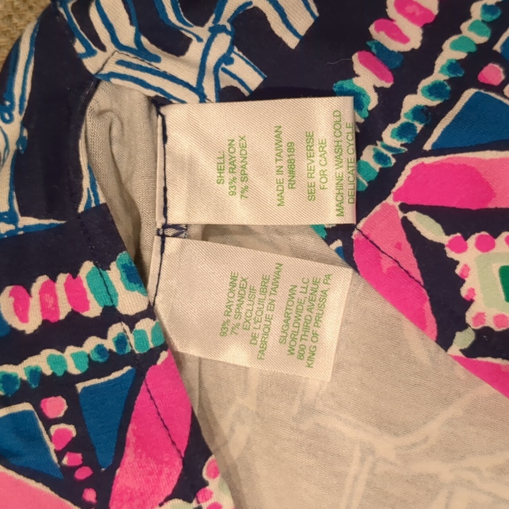 Lilly Pulitzer Tank/Belted Tunic - Picture 9 of 11
